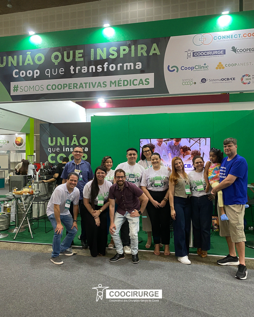 Coocirurge marca presença na PEC Nordeste 2025 ao lado de cooperativas médicas cearenses